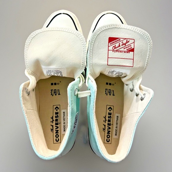Converse Chuck Taylor 70 High Top Teal Shoes Unisex Women's 10.5, Men's 8.5 New - Picture 10 of 11